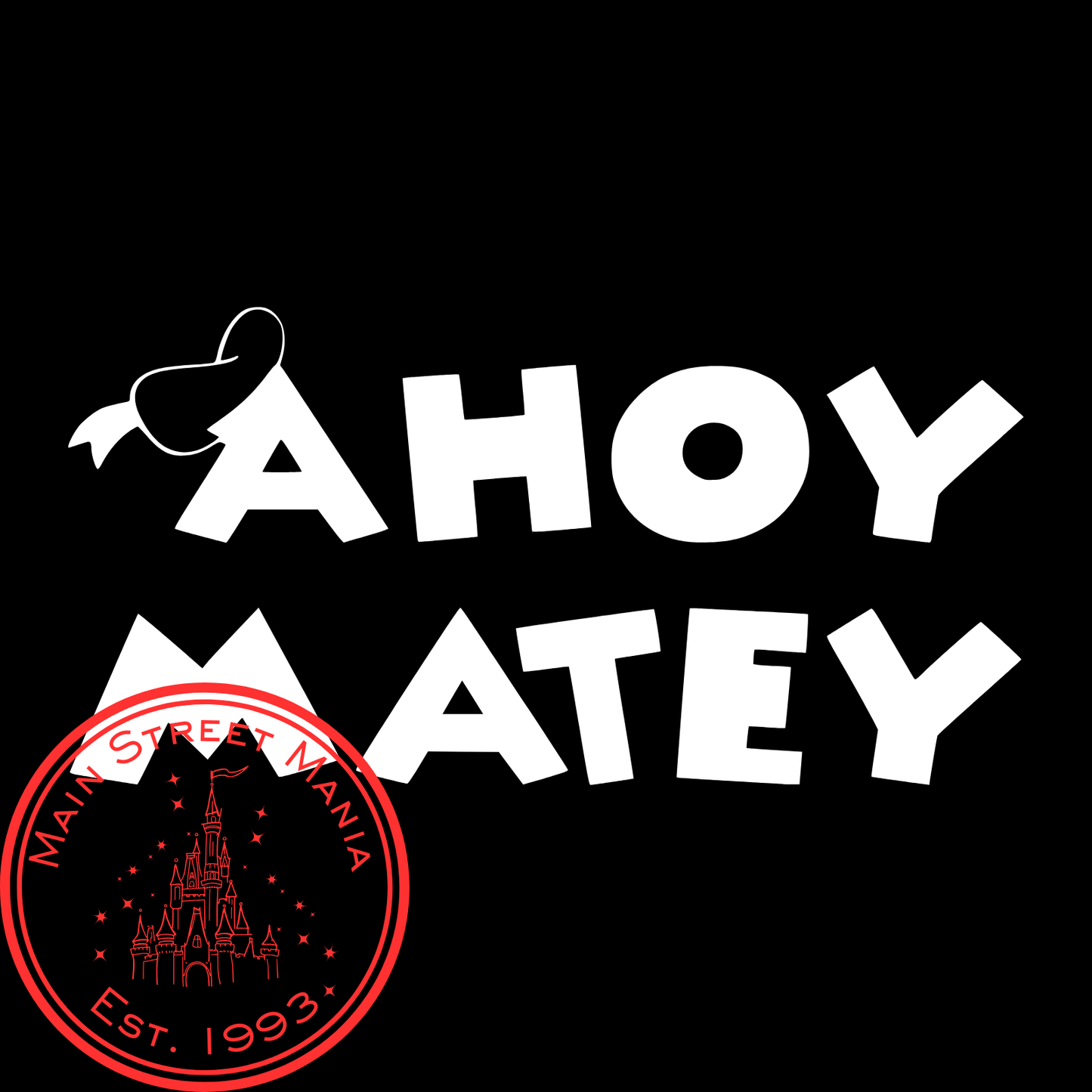 Ahoy Matey Decal