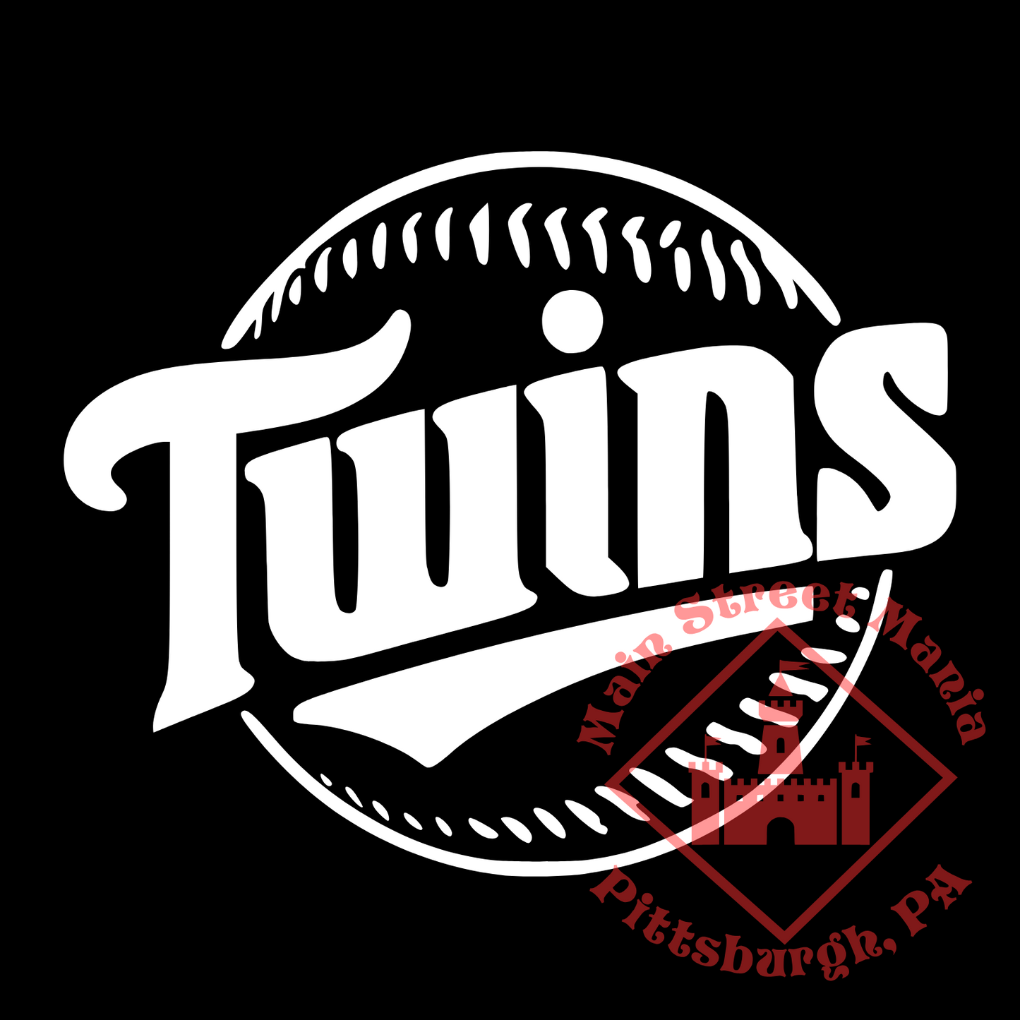 Twins Logo Sticker Decal