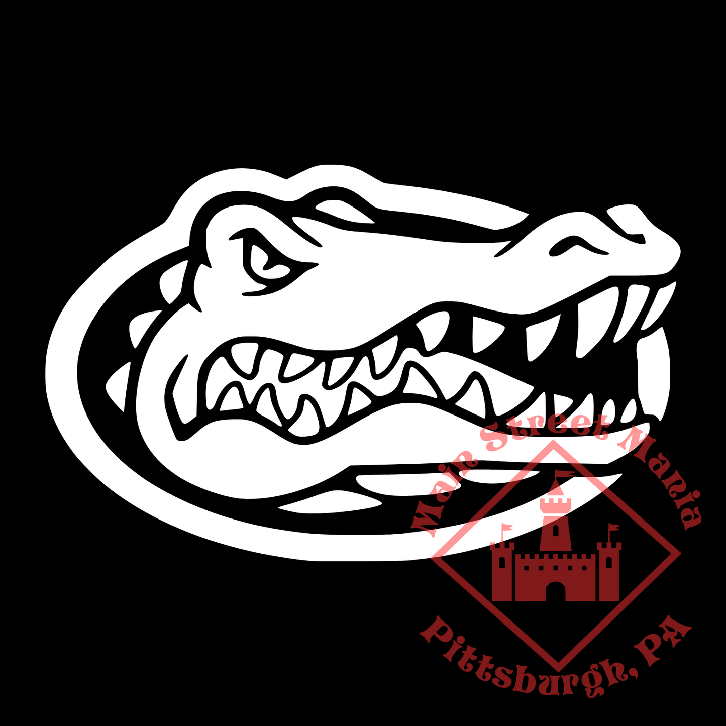 Gators Logo Sticker Decal