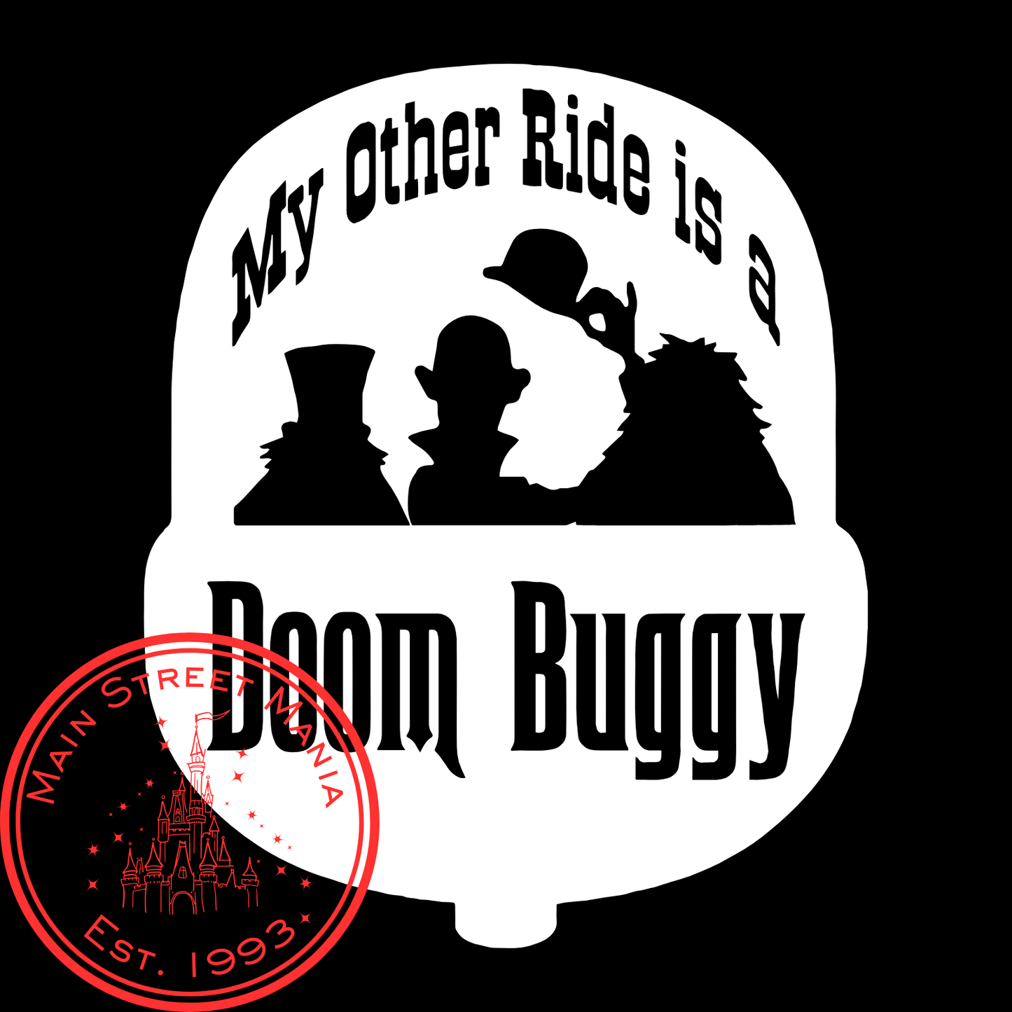 My Other Ride is a Doom Buggy Decal