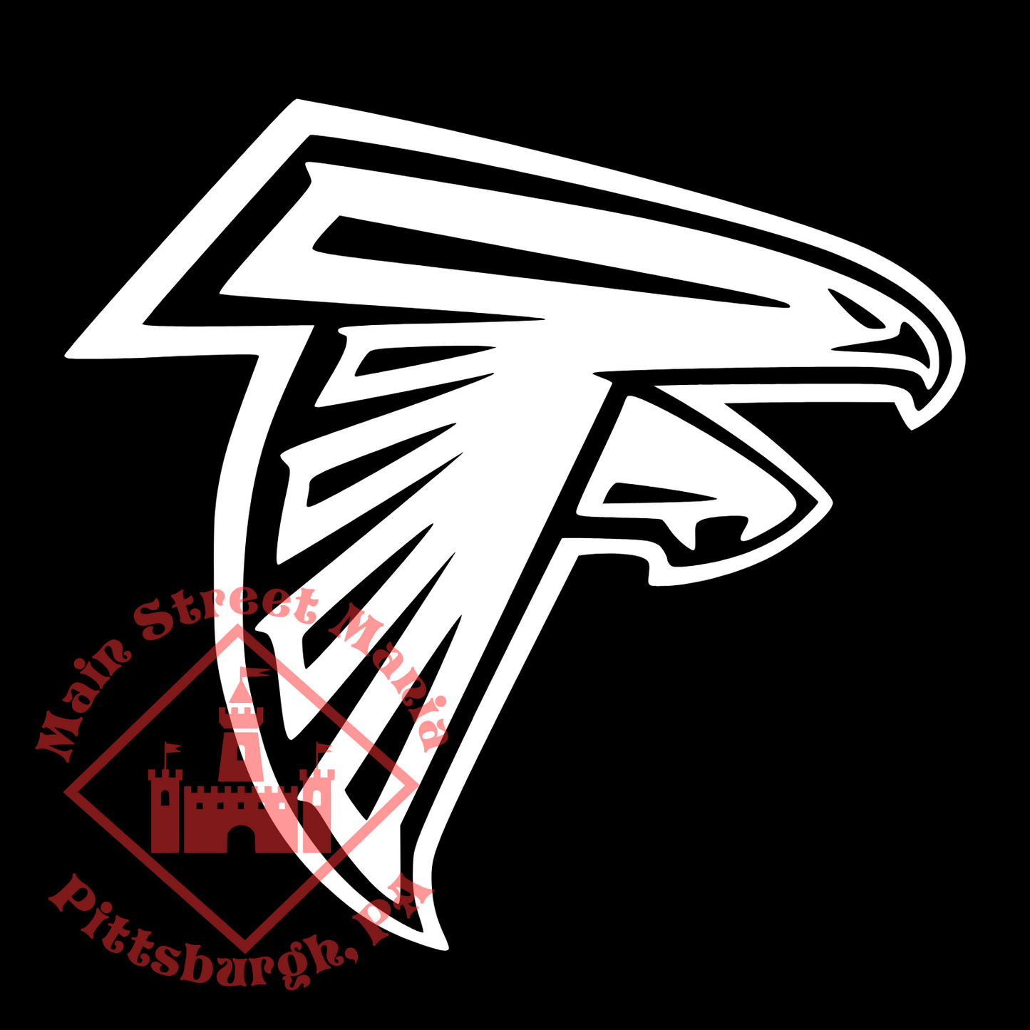 Falcons Logo Sticker Decal