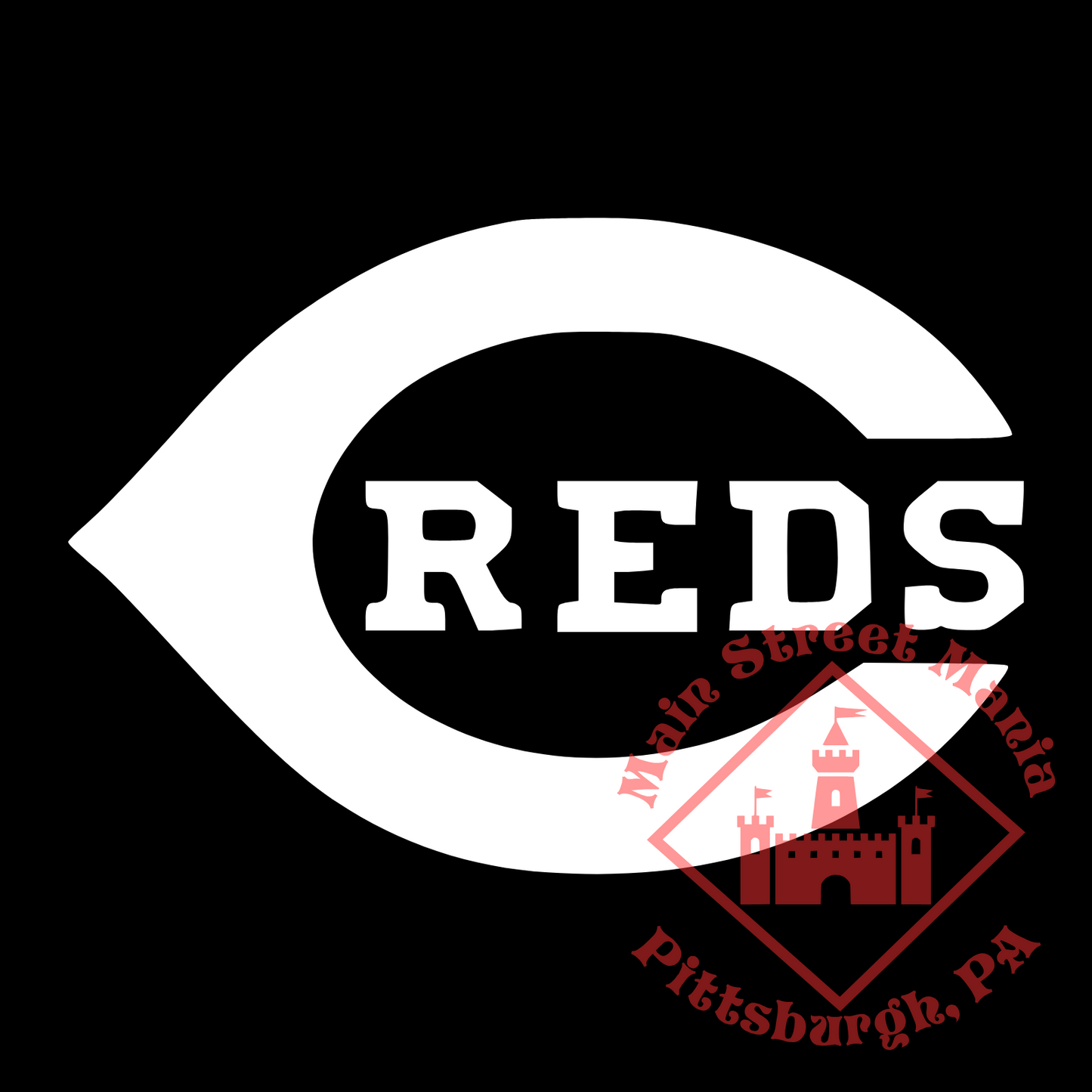 Reds C Logo Sticker Decal