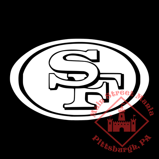 49ers Logo Sticker Decal