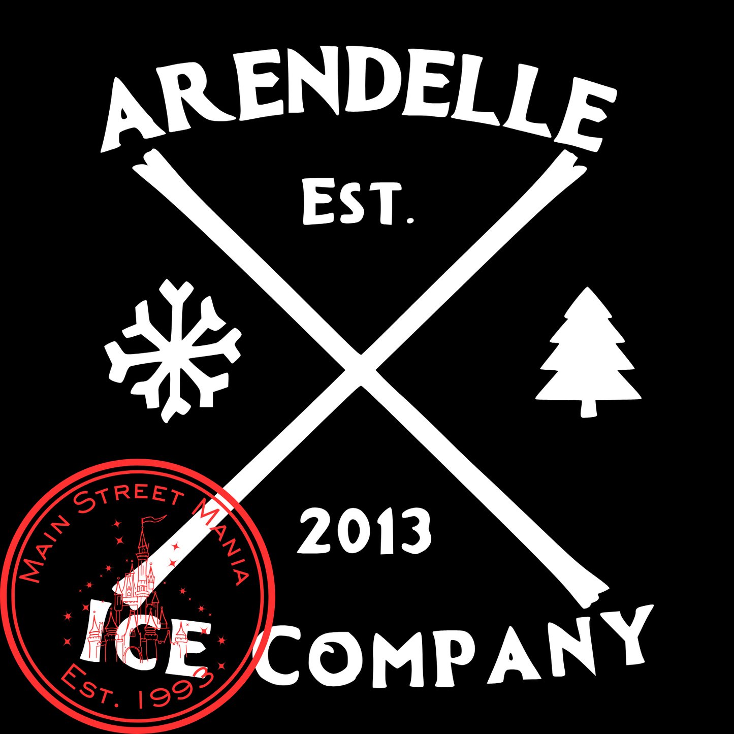 Arendelle Ice Company Frozen Sticker Decal