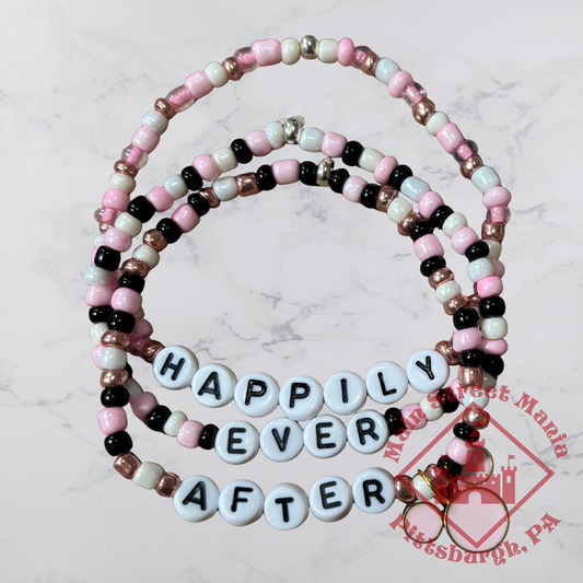 Happily Ever After Stack Bracelet