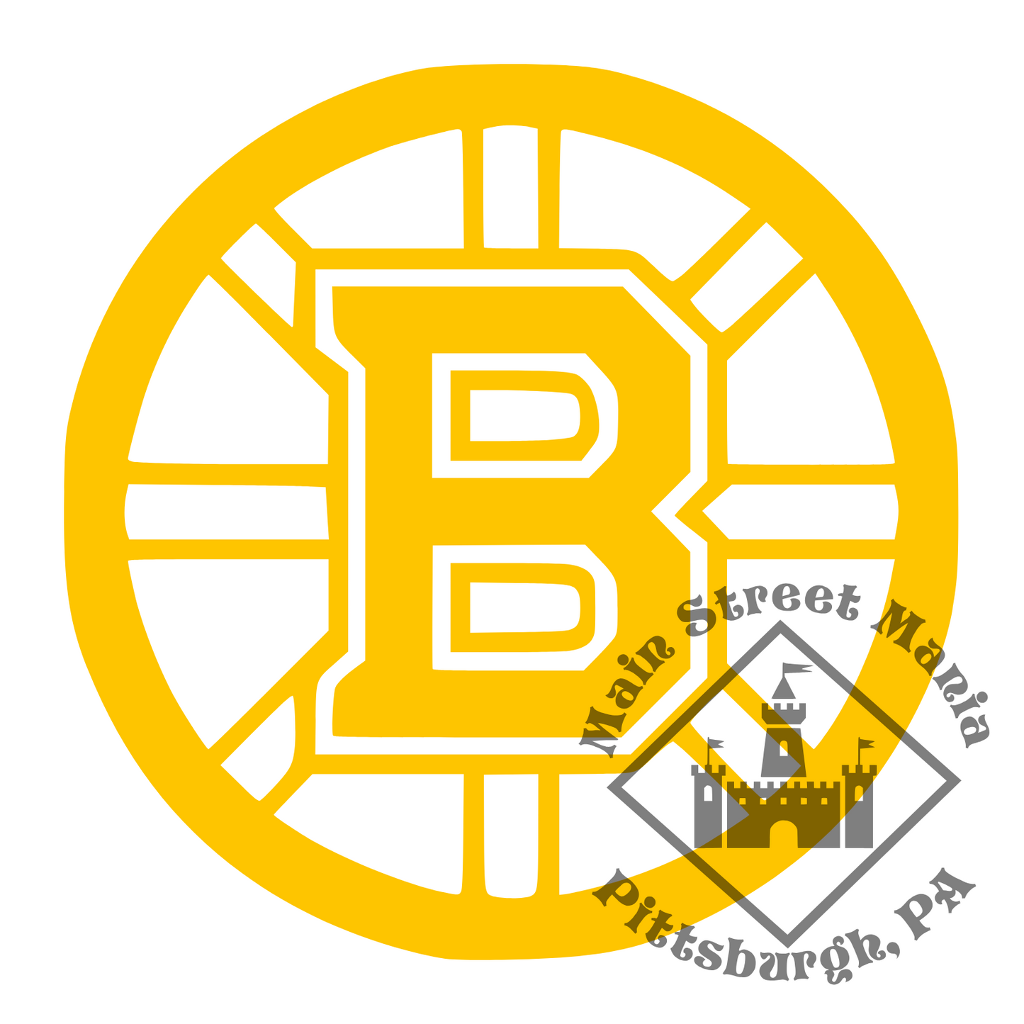 Boston Bruins Logo Sticker Decal