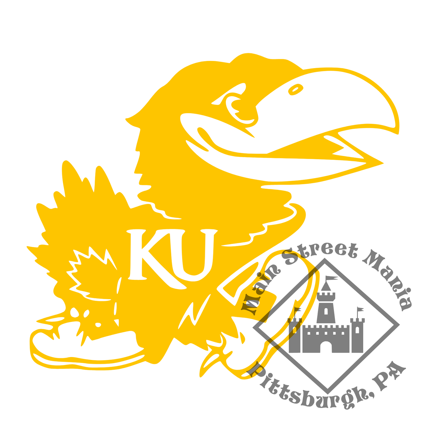 Jayhawks Logo Sticker Decal